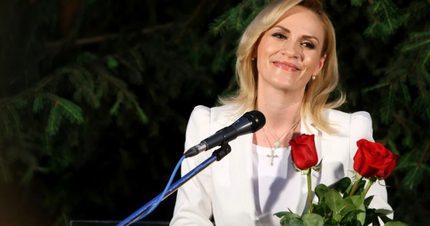 Gabriela Firea, o femeie fericită pentru că a devenit primarul Capitalei. FOTO David Muntean