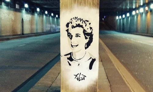 Chipul prinţesei Diana care a apărut înante de comemoararea morţii sale jpeg