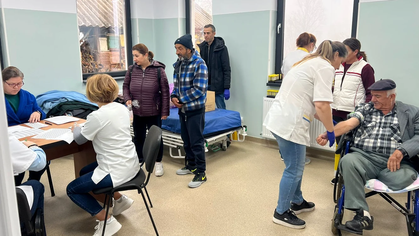 Peste 1.000 de pacienți au fost investigați în 2025 în caravana FABC FOTO: FABC 