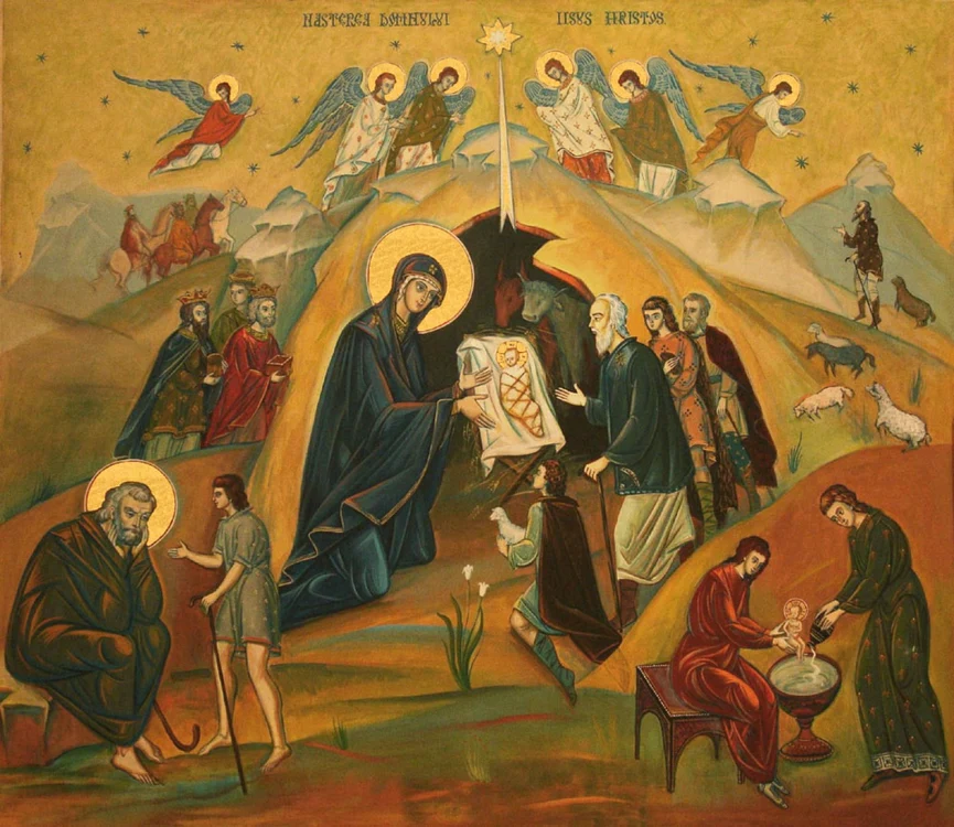 Sărbătorile de iarnă prilejuiesc vizitele pastorale pe la casele credincioşilor, 
odată cu Icoana Naşterii Domnului şi sfinţirea caselor de Bobotează