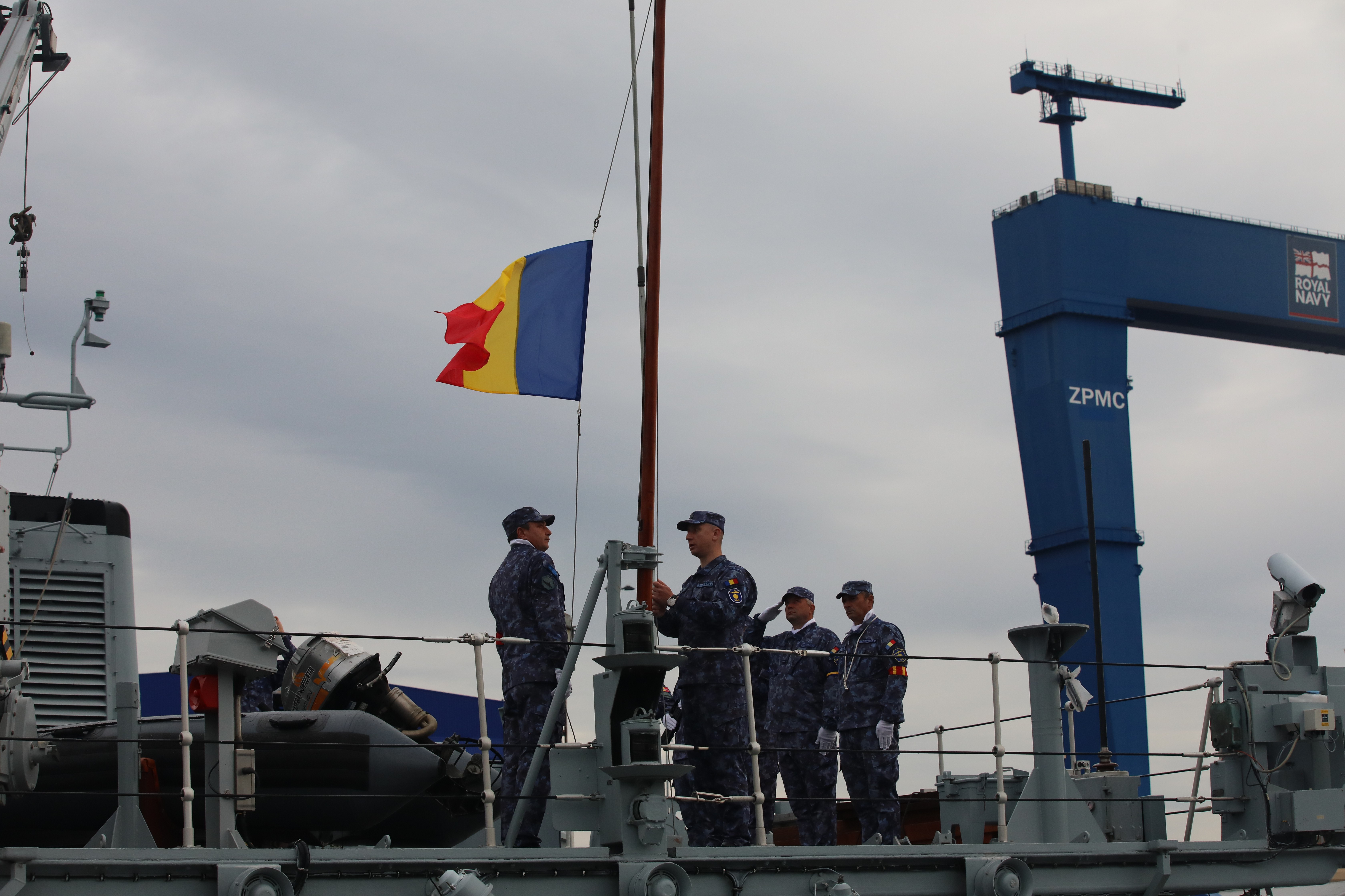 România, nouă vânătoare de mine din Marina Regală Britanică.