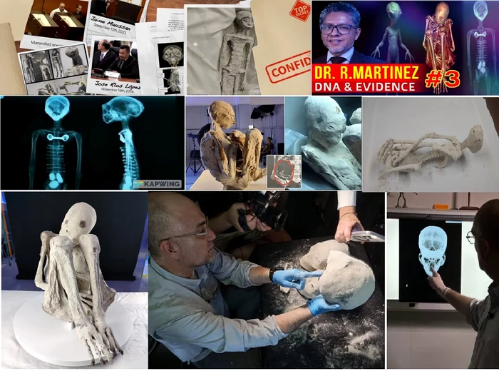 Mumiile extraterestre din Deșertul Nazca Peru Colaj Instagram Nazca Mummmies 