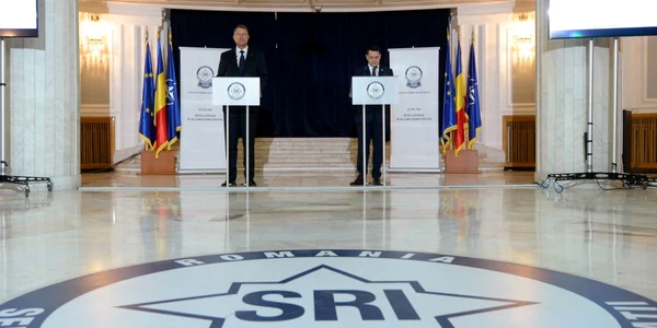 Klaus Iohannis Eduard Hellvig bilant SRI FOTO Mediafax