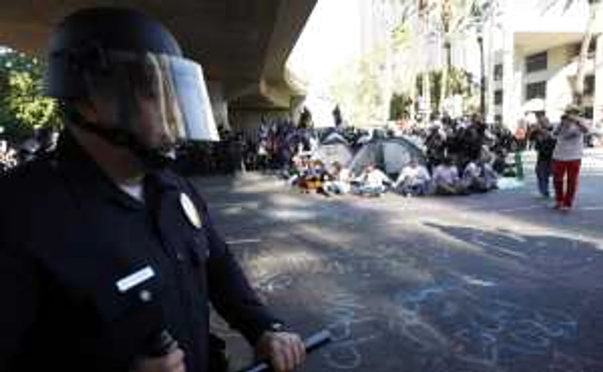 FOTO REUTERS:  Mişcarea „Occupy “ a cuprins întreaga Americă 
