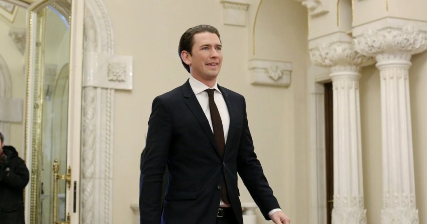 Sebastian Kurz, cancelarul Austriei. FOTO Inquam Photos / George Călin