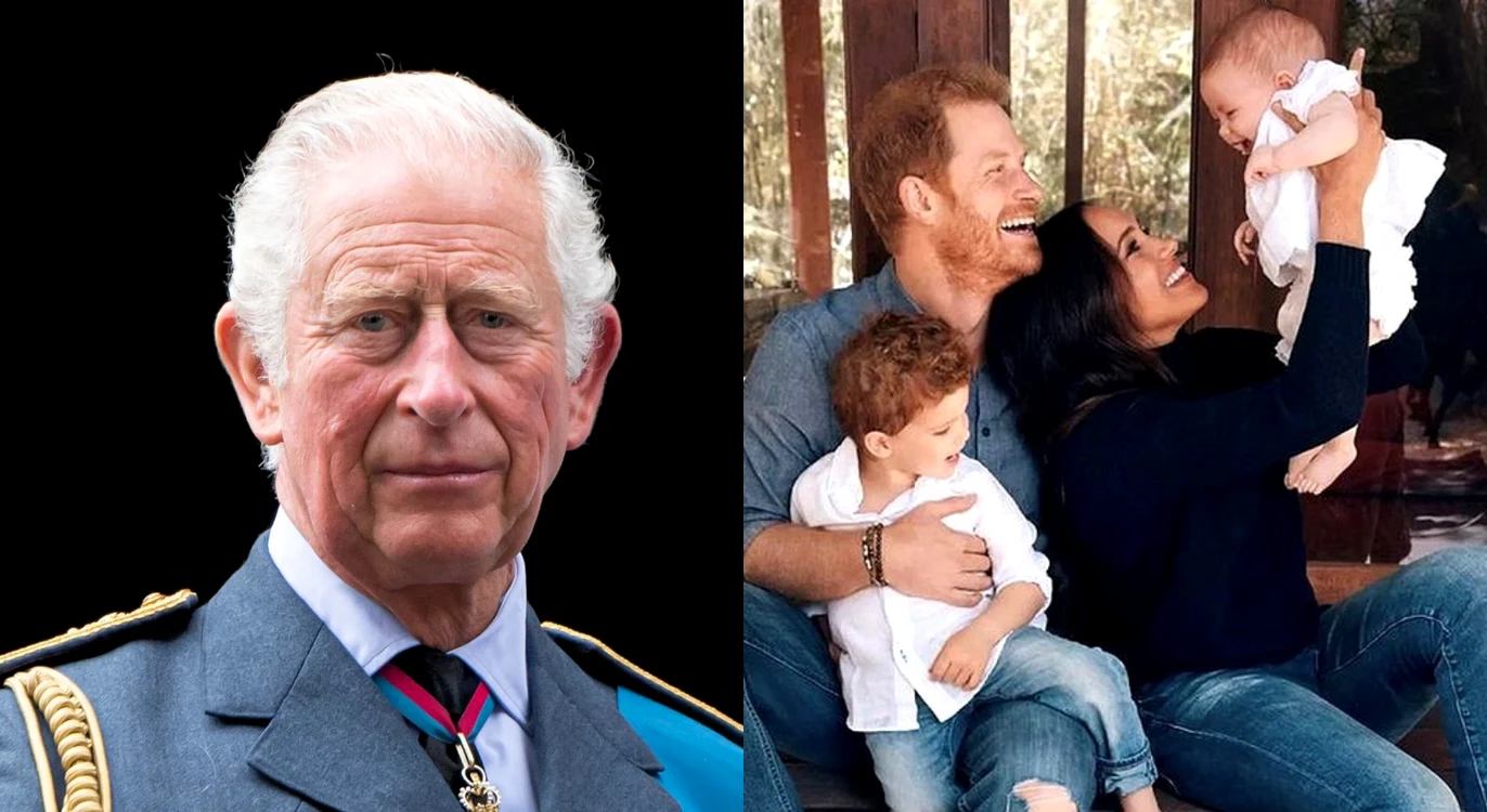 regele charles si nepotii archie si lilibet jpg