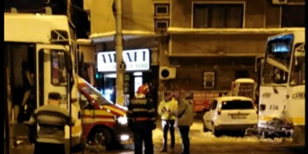 Accident tramvai