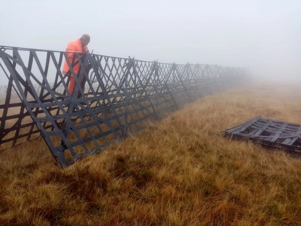 Transalpina va fi prevăzut cu parazăpezi pe o lungime de peste trei kilometri        Foto: SDN Târgu Jiu