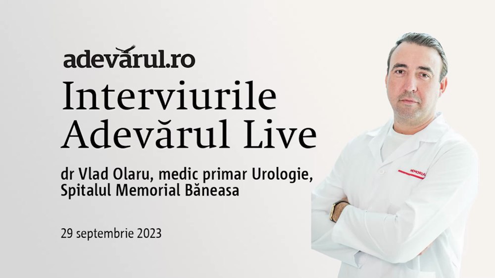 Despre Hematurie, cu Dr. Vlad Olaru, medic primar Urologie, spitalul Memorial Băneasa 