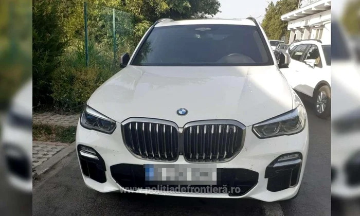 SUV cautat de italieni si gasit in Vama Veche FOTO Politia de frontiera