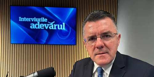 Dan Dungaciu la Interviurile Adevărul  FOTO: Cătălin Mănescu