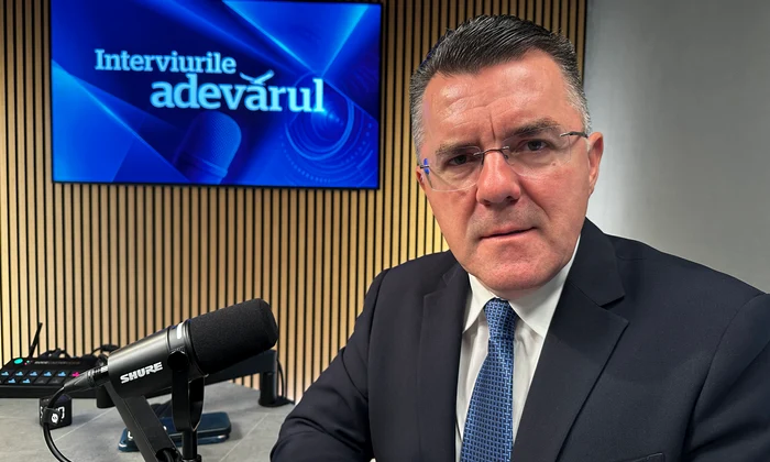 Dan Dungaciu la Interviurile Adevărul  FOTO: Cătălin Mănescu