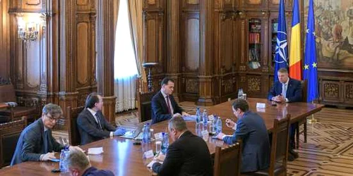 sedinta iohannis la cotroceni foto presidency.ro