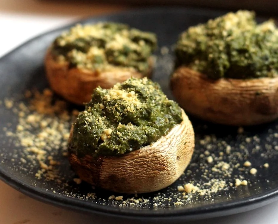 ciuperci umplute sos pesto diabet jpeg