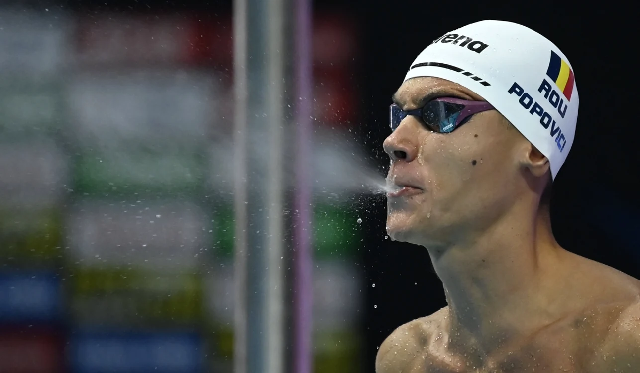 David Popovici trebuie să prindă, astăzi, finala de la 100 de metri liber
