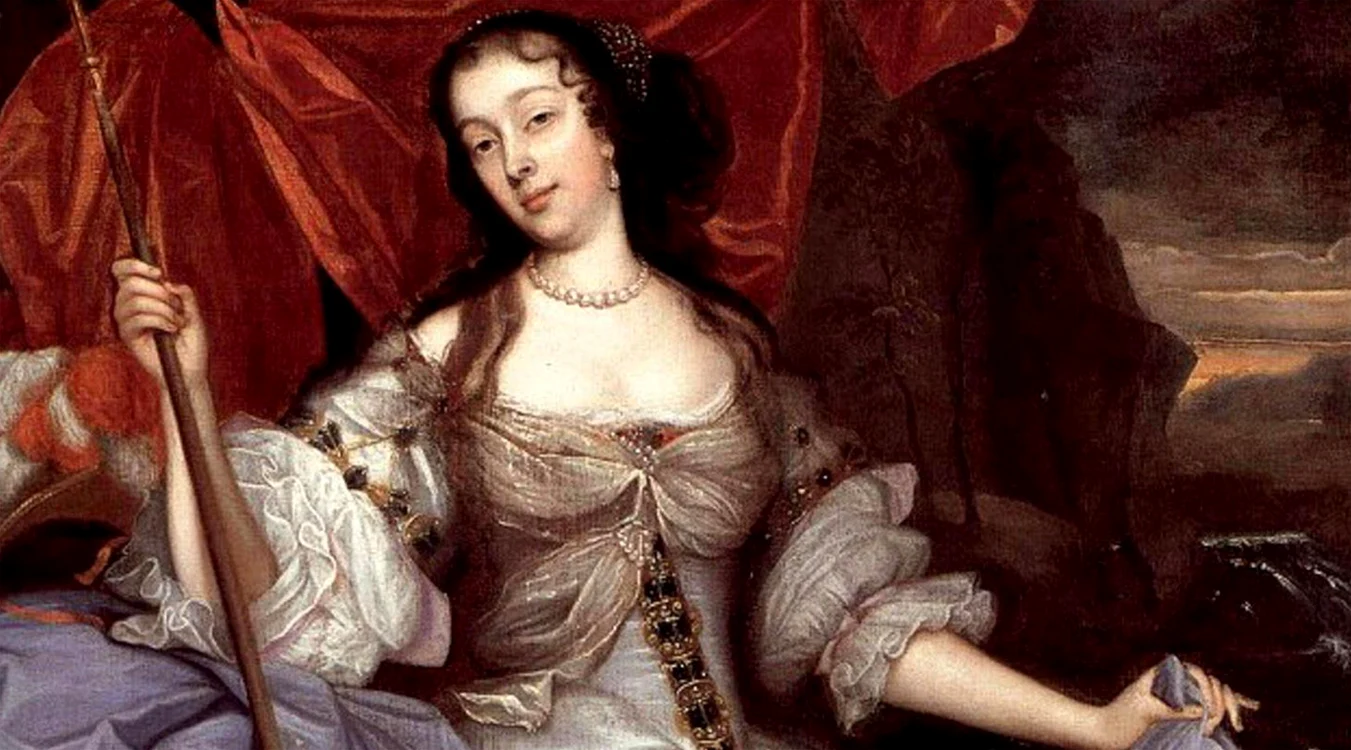 Barbara Villiers (1640 1709) amanta regelui Charles al II lea  Pictură din 1670 de John Wright, profimedia 0733618392 jpg