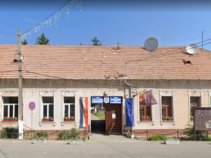Primăria Lugașu de Jos/FOTO: Google Maps