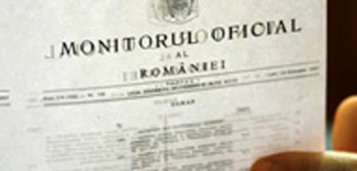 Monitorul Oficial a fost trecut în subordinea Guvernului.