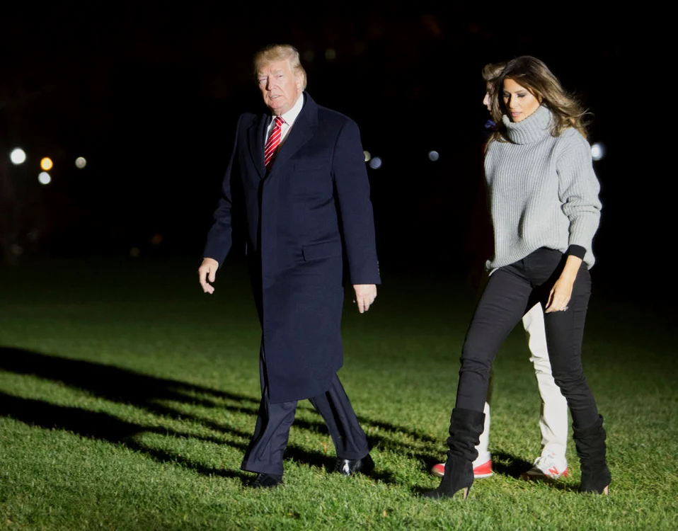 President Trump Returns To White House jpeg