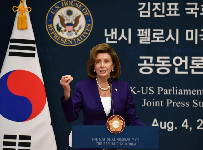 Nancy Pelosi la Seul FOTO EPA-EFE