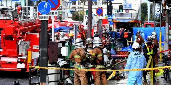 27 de persoane au murit într-un incendiu izbucnit la o clinică din Japonia FOTO TWITTER via News.ro