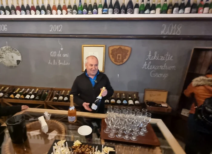 Vinul spumant Rhein are o istorie de peste 100 de ani FOTO: Ovidiu Oprea