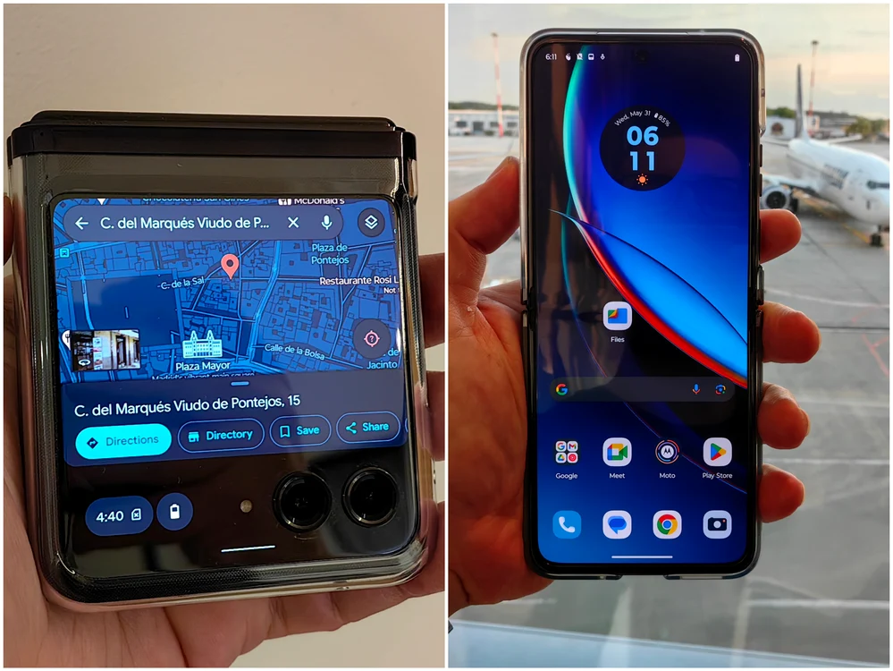 Motorola RAZR 40 Ultra. FOTO Adrian Pogîngeanu