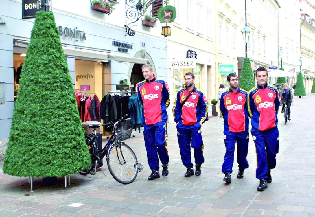 Goian, Raţ, Maftei şi Bilaşco s-au plimbat ieri prin Klagenfurt