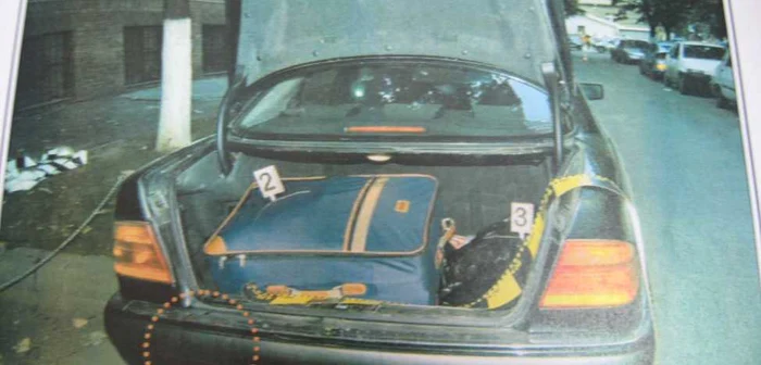 Cadavrul lui Trifu Schroth a fost pus într-o valiză şi ascuns în portbagajul maşinii