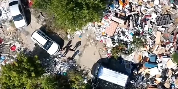 gunoi aruncat ilegal in sectorul 1 Bucuresti jpg