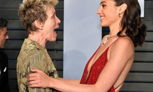 Frances McDormand (L) and Gal Gadot GettyImages 927376792 jpeg