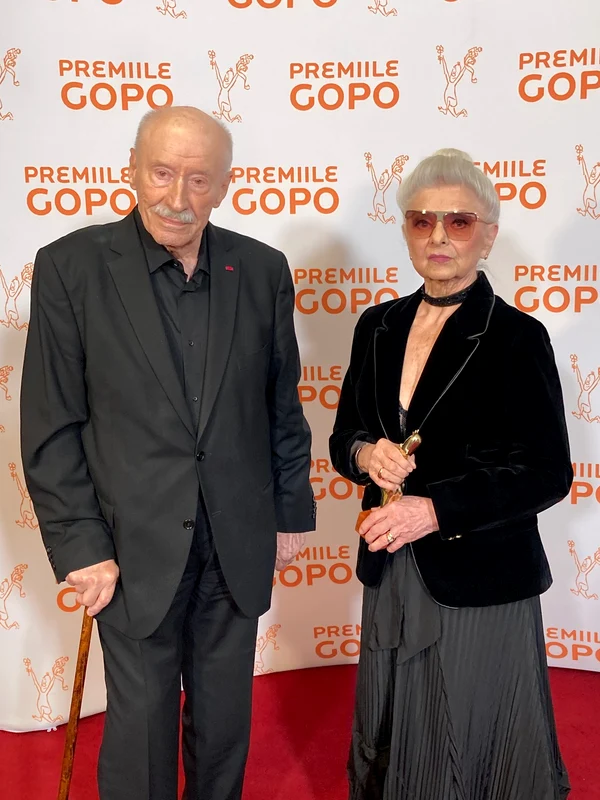 Victor Rebengiuc Mariana Mihut Premiile GOPO 2022 (4) jpg