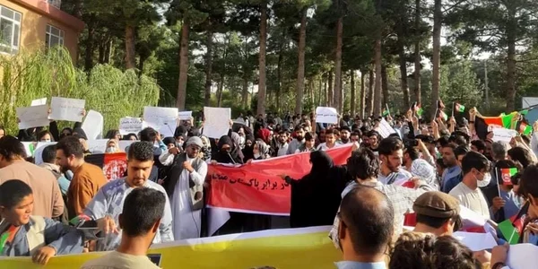 protest herat Afganistan foto twitter @ZDaryabi
