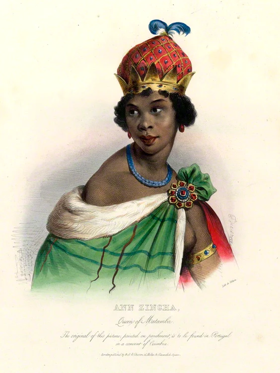 Ana Zingha, regina Angolei FOTO wikipedia