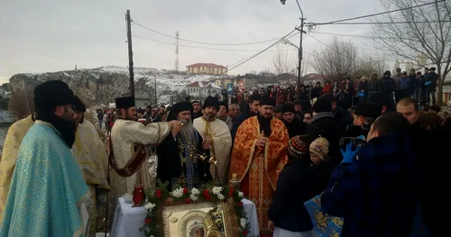 Slujbă de Bobotează la Hârşova