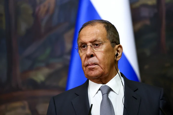 Ministrul rus de externe Serghei Lavrov FOTO EPA-EFE