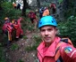 Operaţiunea de salvare a unui turist căzut de pe o stâncă din Masivul Cozia Foto Cristi Dură