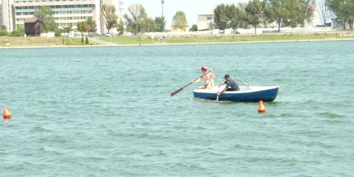 Alertă pe lacul Ciuperca