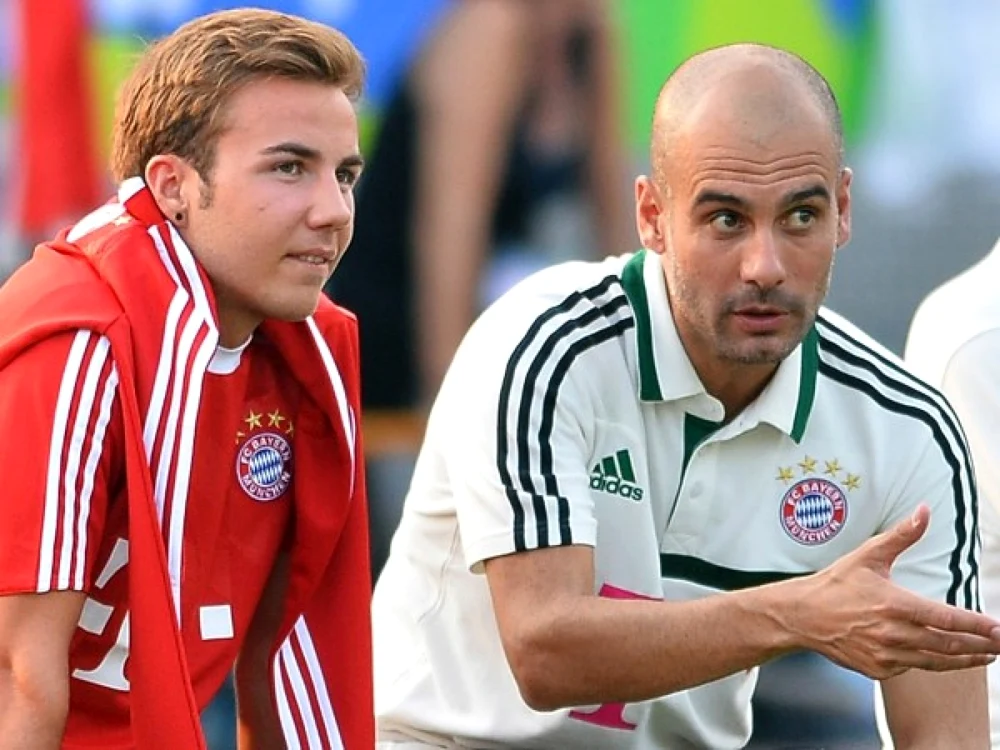 Gotze Guardiola FOTO Reuters