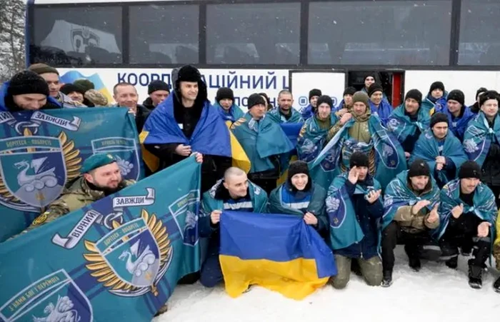 Rusia şi Ucraina au schimbat câte 157 de prizonieri de război FOTO X / Polyline @EasonPo48787