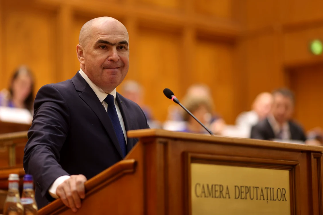 Premierul Bolojan, înainte de votul moțiunii de cenzură  FOTO: Inquam photos, Octav Ganea