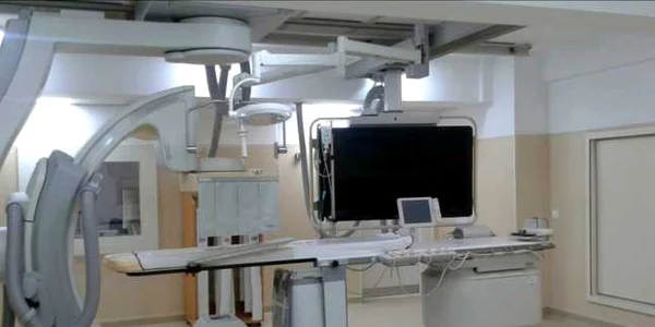 Angiograful nefolosit de la spitalul din Galaţi FOTO C Crângan