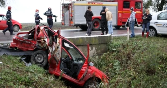 UPDATE Constanţa: Grav accident rutier spre Valu lui Traian