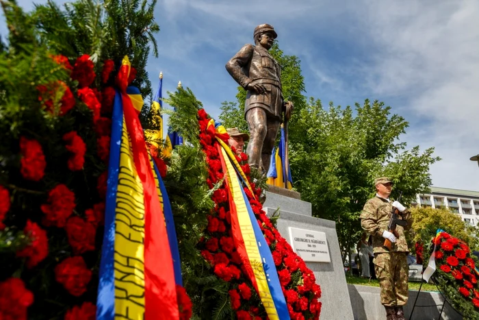 Statuia dezvelită la Cluj