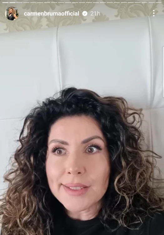 Carmen Brumă vorbește despre dieta „333” / foto: Captură InstaStory