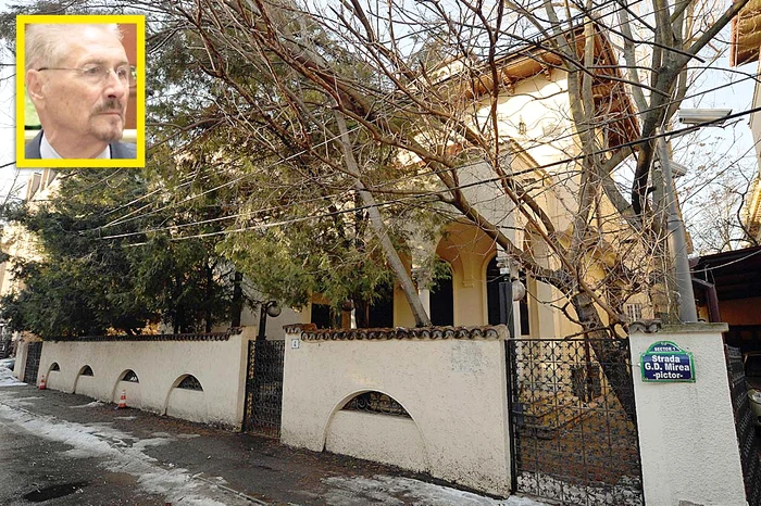 Strada Barbu Ştefănescu Delavrancea. Se află în apropierea Ambasadei Italiei. Este vorba de un apartament cu cinci camere (280 mp)Foto: Mediafax