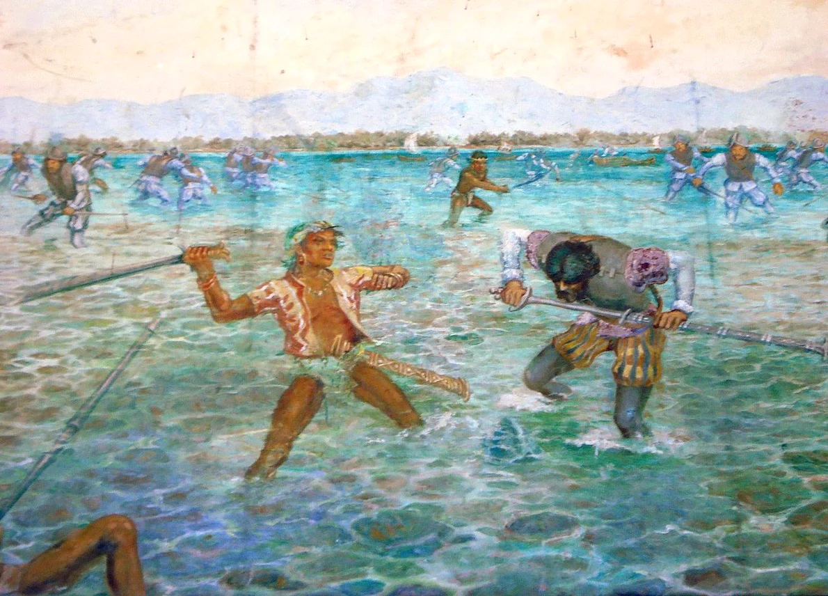 Bătălia de la Mactan (© Nmcast at English Wikipedia)