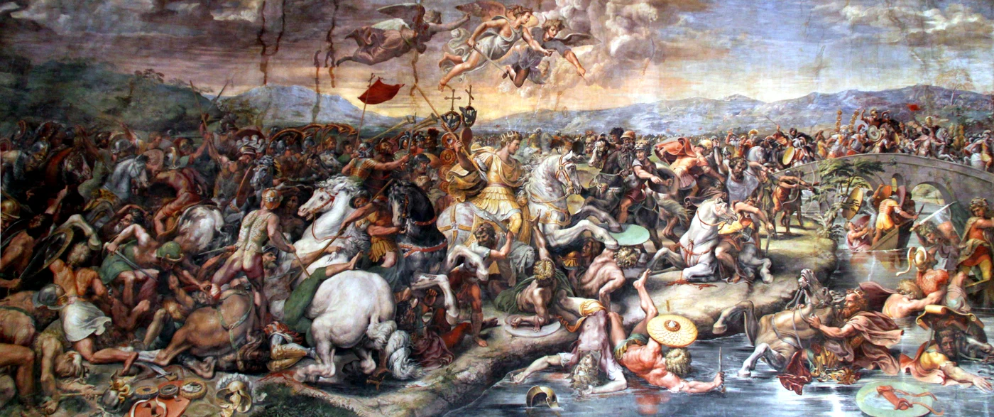 Bătălia de la podul Milvius FOTO wikipedia