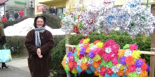 Comercianţii susţin că au vândut foarte puţine sorcove, deşi au lăsat la preţ