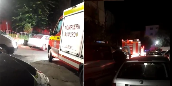 Desfăşurare impresionantă de forţe în Râmnicu Vâlcea în urma unui apel de sechestrare dovedit ulterior fals Foto colaj